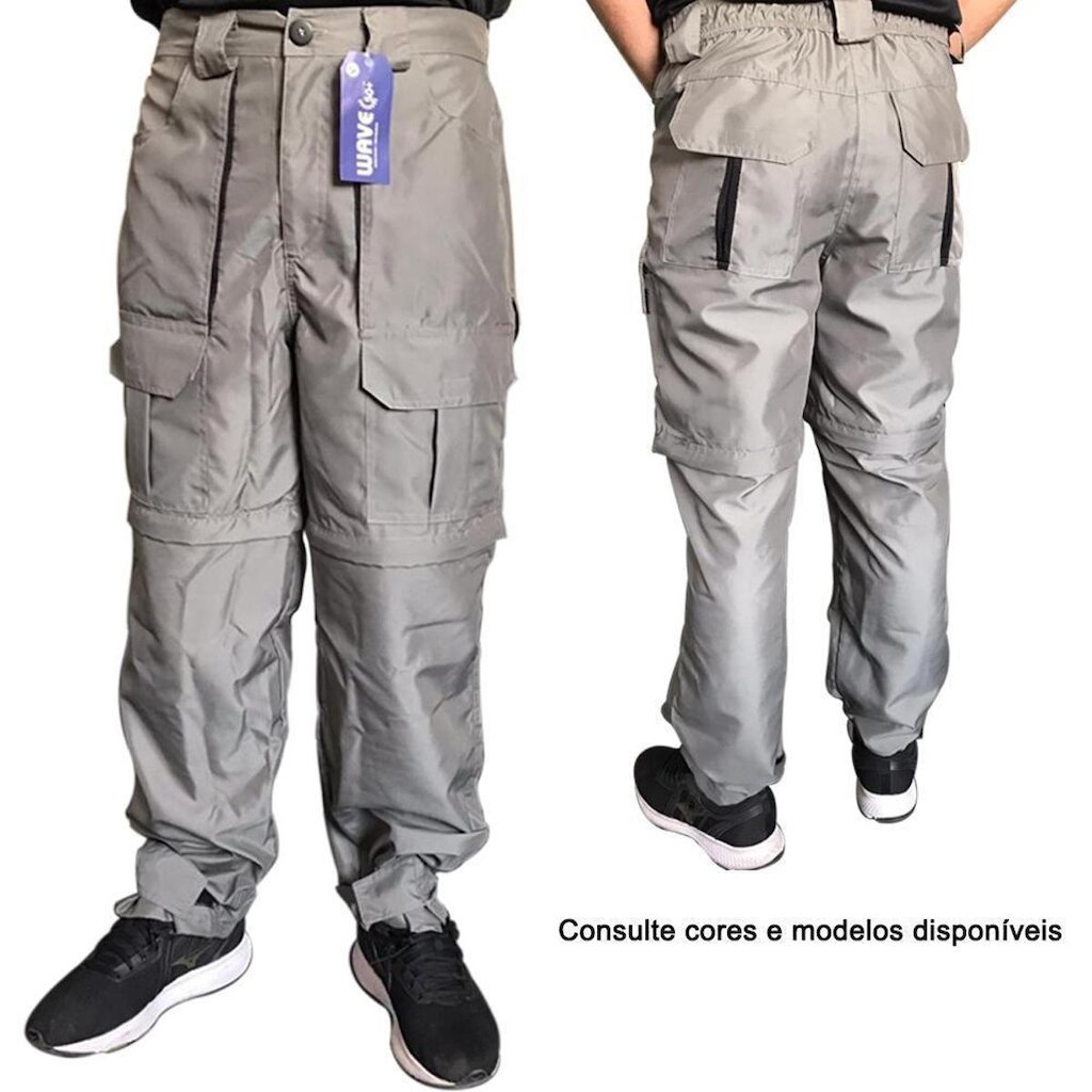 Calça de Pesca Action com Proteção UV Tamanho GG - V-Fox