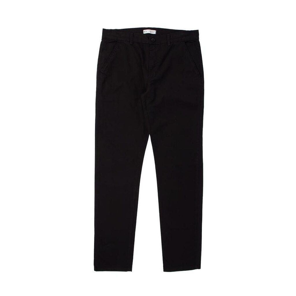 Calça de Sarja Masculina Max Denim Reta Preto