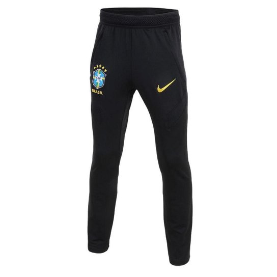 Calça de Treino Nike Brasil infantil - Preto Menor preço em Calça de Treino Nike Brasil infantil - Preto