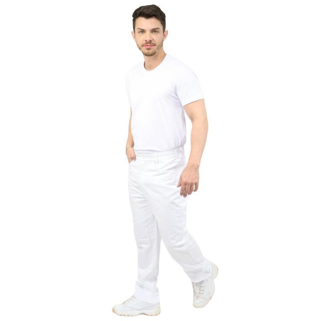 Calça Dermogan   cós meio Elástico Masculina