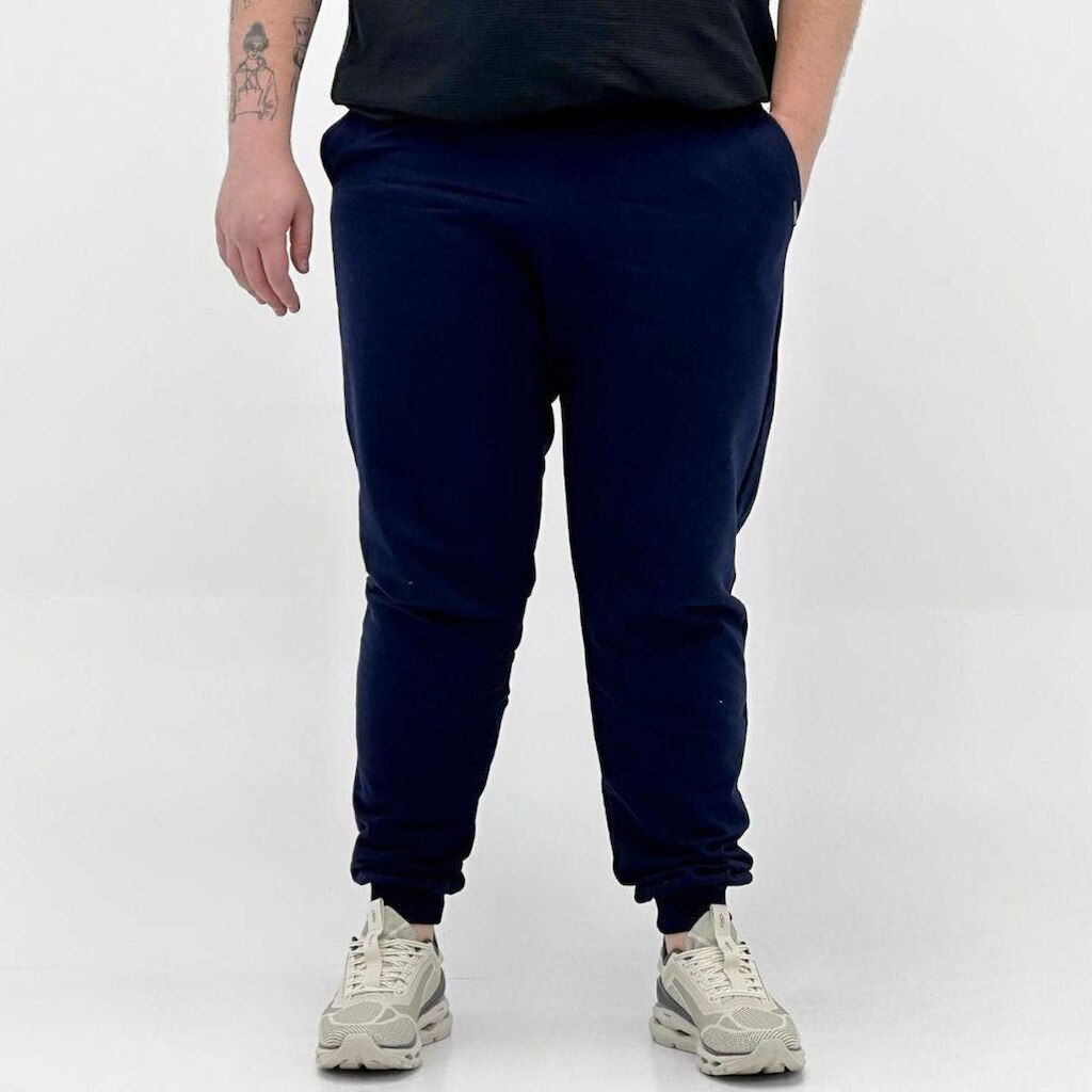Calça Diametro Moletom Jogging Plus Size Masculina