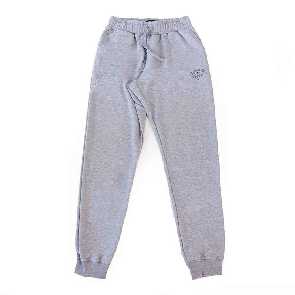 Calça Diamond Moletom OG Mini Brilliant - Cinza Mescla