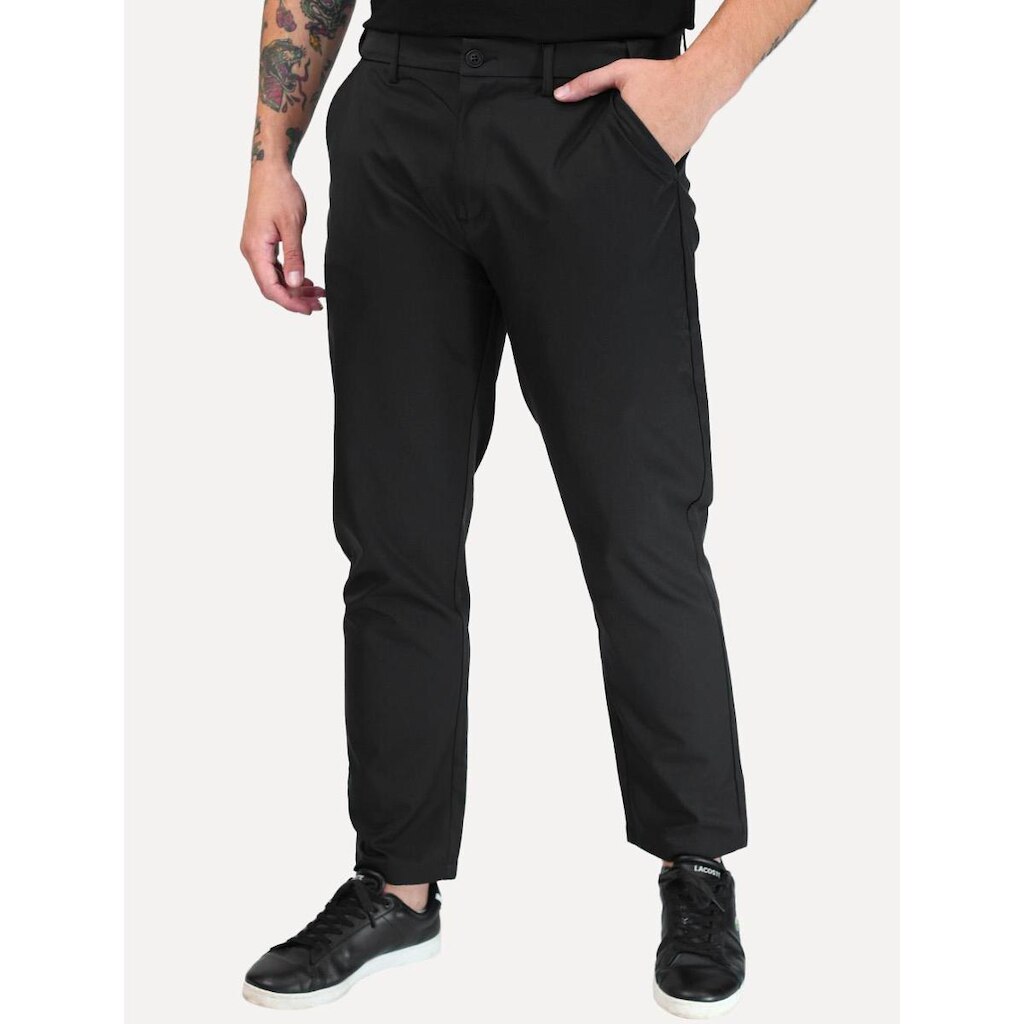 Calça Dixen Masculina Adaptive com Regulagem no Cós Preta