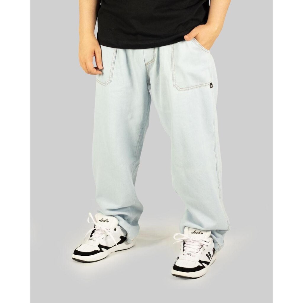 Calça DR7 Street Big Reta - Jeans Claro