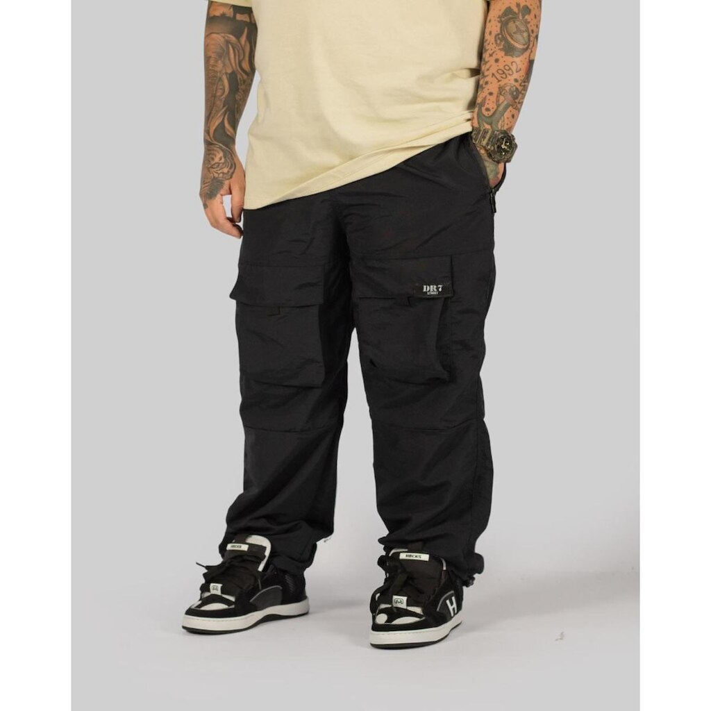 Calça DR7 Street Cargo Pocket - Preto