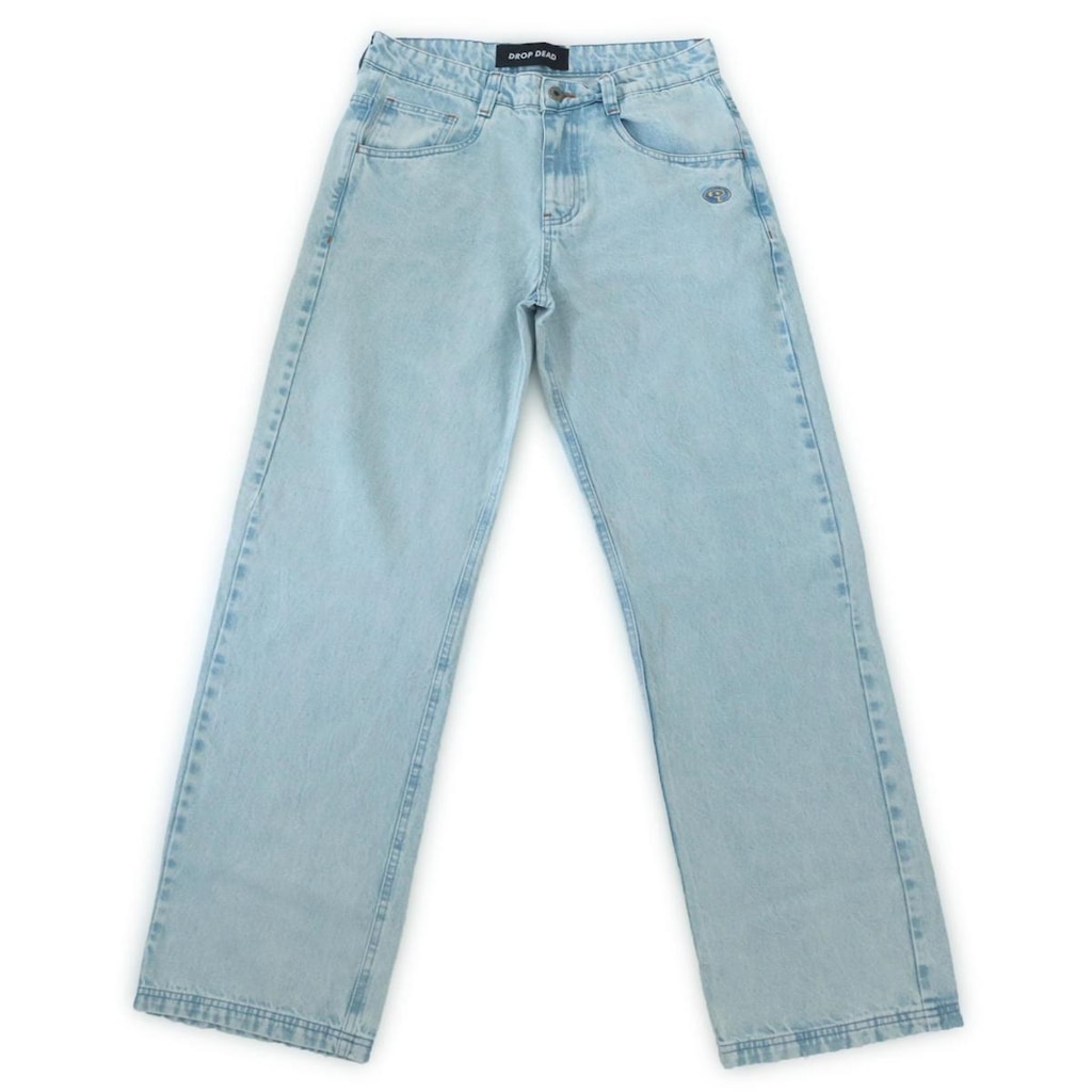 Calça Drop Dead Jeans Classic 90s - Azul Claro