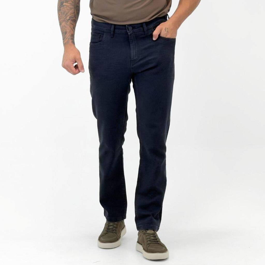 Calça Dudalina Jeans Estonada Concept Masculina