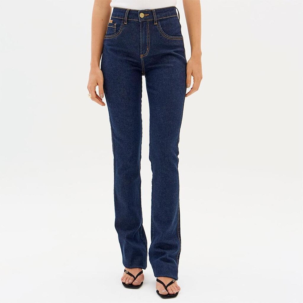 Calça Easy Lança Perfume Boot Cut High Feminino