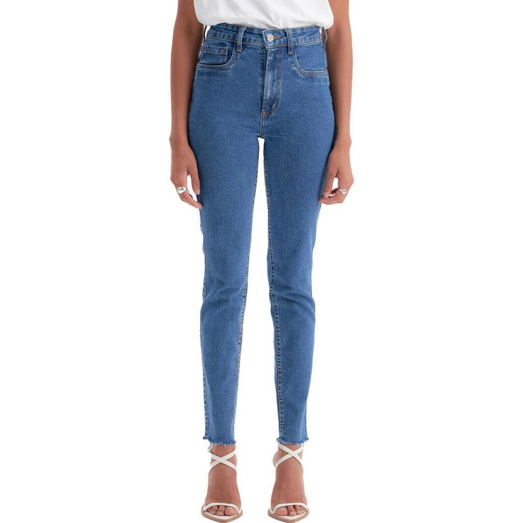 Calça Easy Lança Perfume Skinny S High Feminino