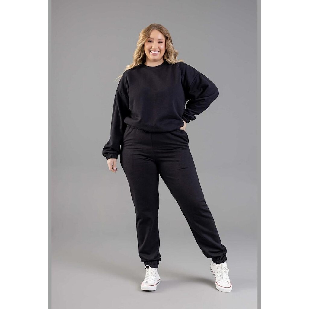 Calça em Moletom Feminino Just Basic