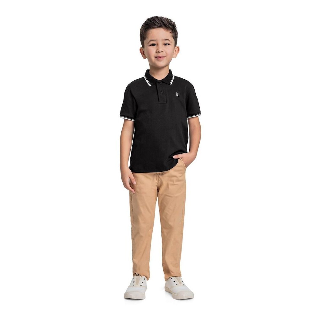 Calça em Sarja para Menino Quimby