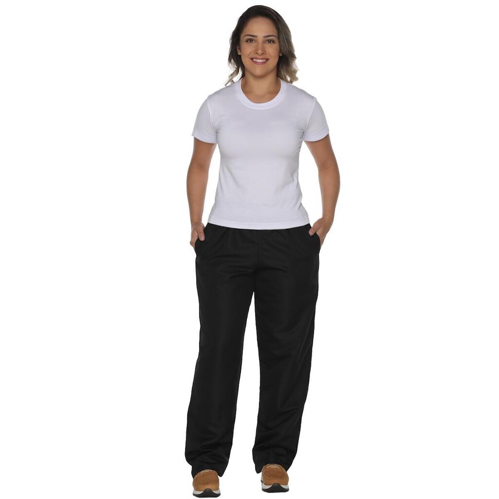 Calça esportiva de agasalho