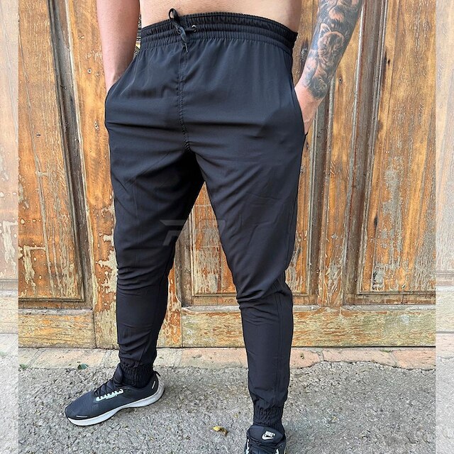 Calça Esportiva Preta Elastano Dry Casual