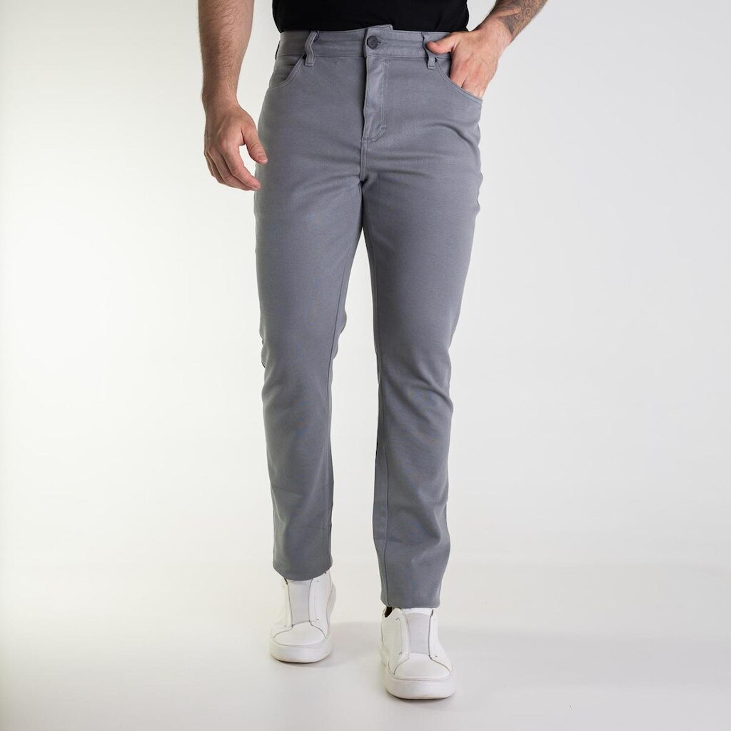 Calça Essencial Tech Moletom Oficina Reserva Cinza