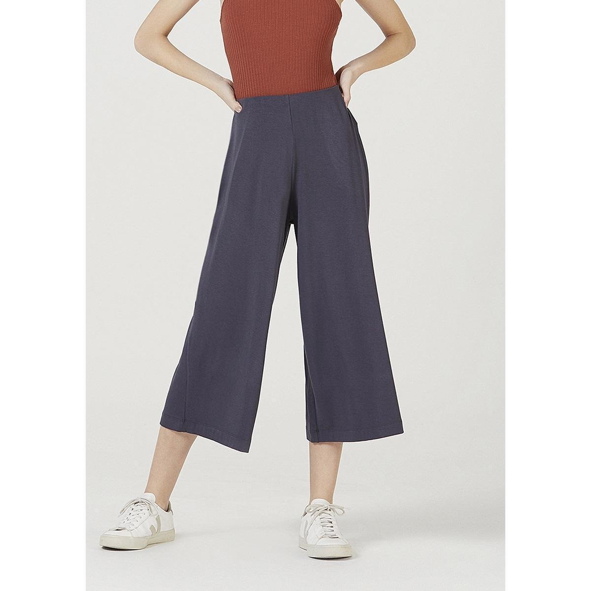 calça pantacourt cinza