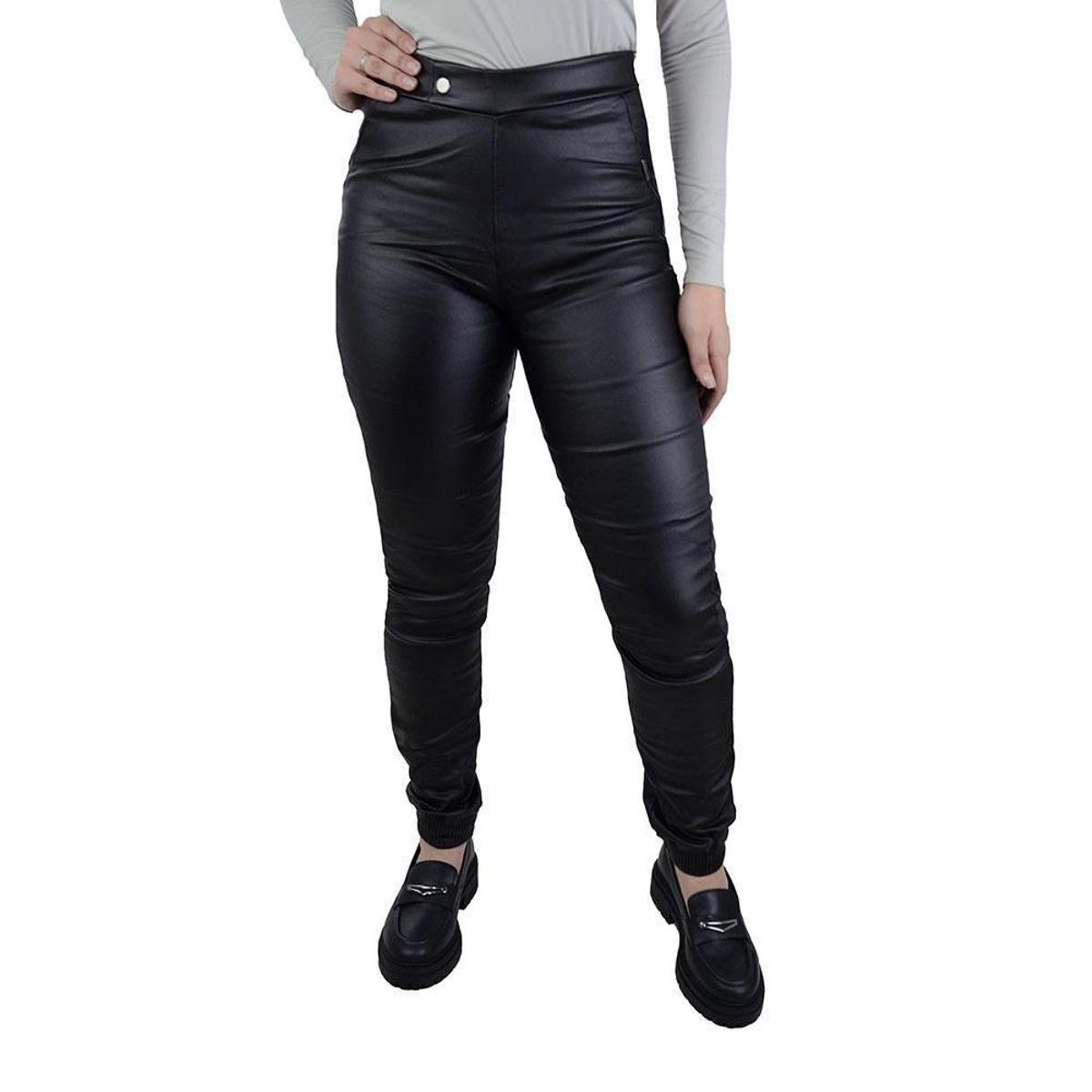Calça Feminina Bruna e Bia Jogger Resinada