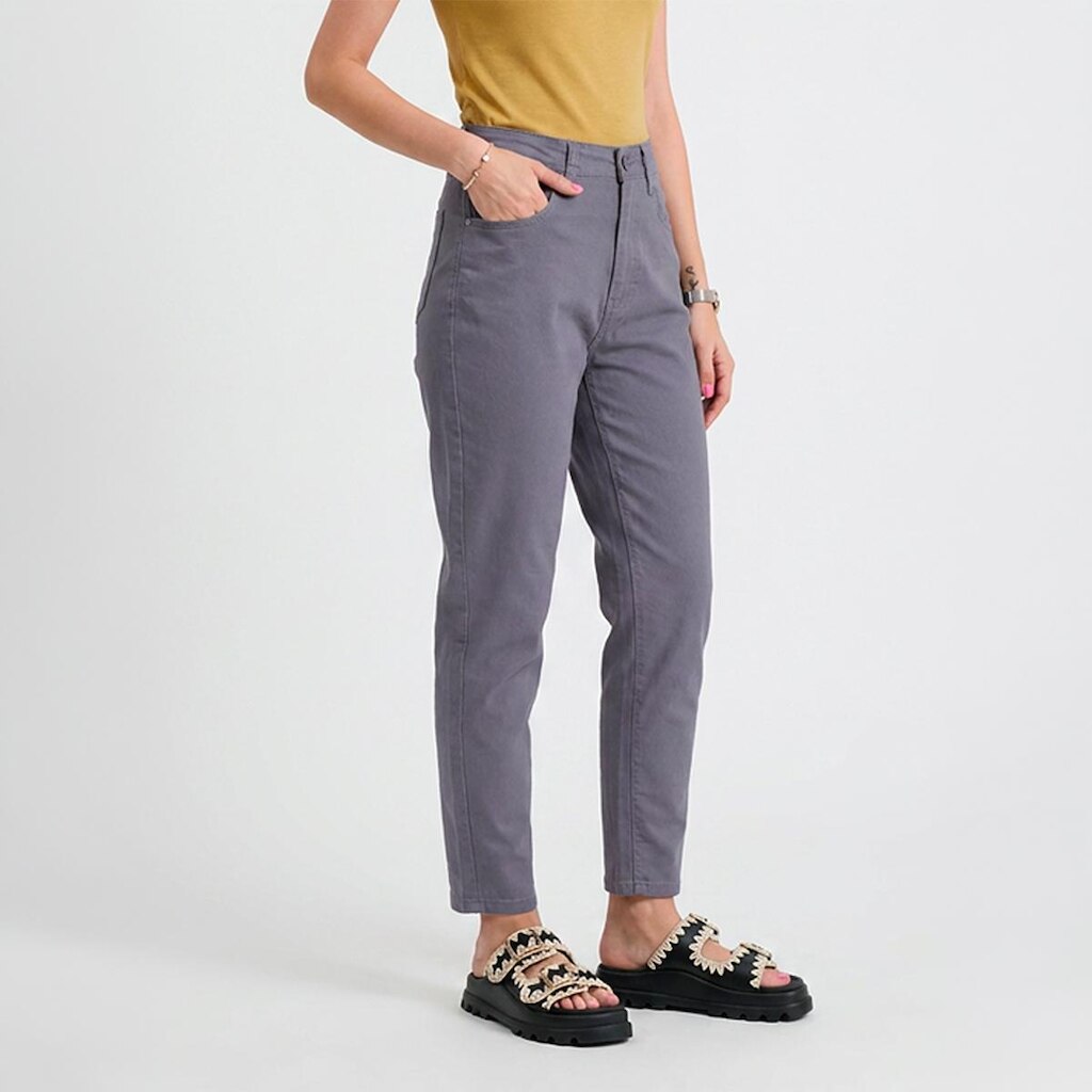 Calça Feminina Cintura Alta Skinny com Elastano Sarja Ajuste Perfeito