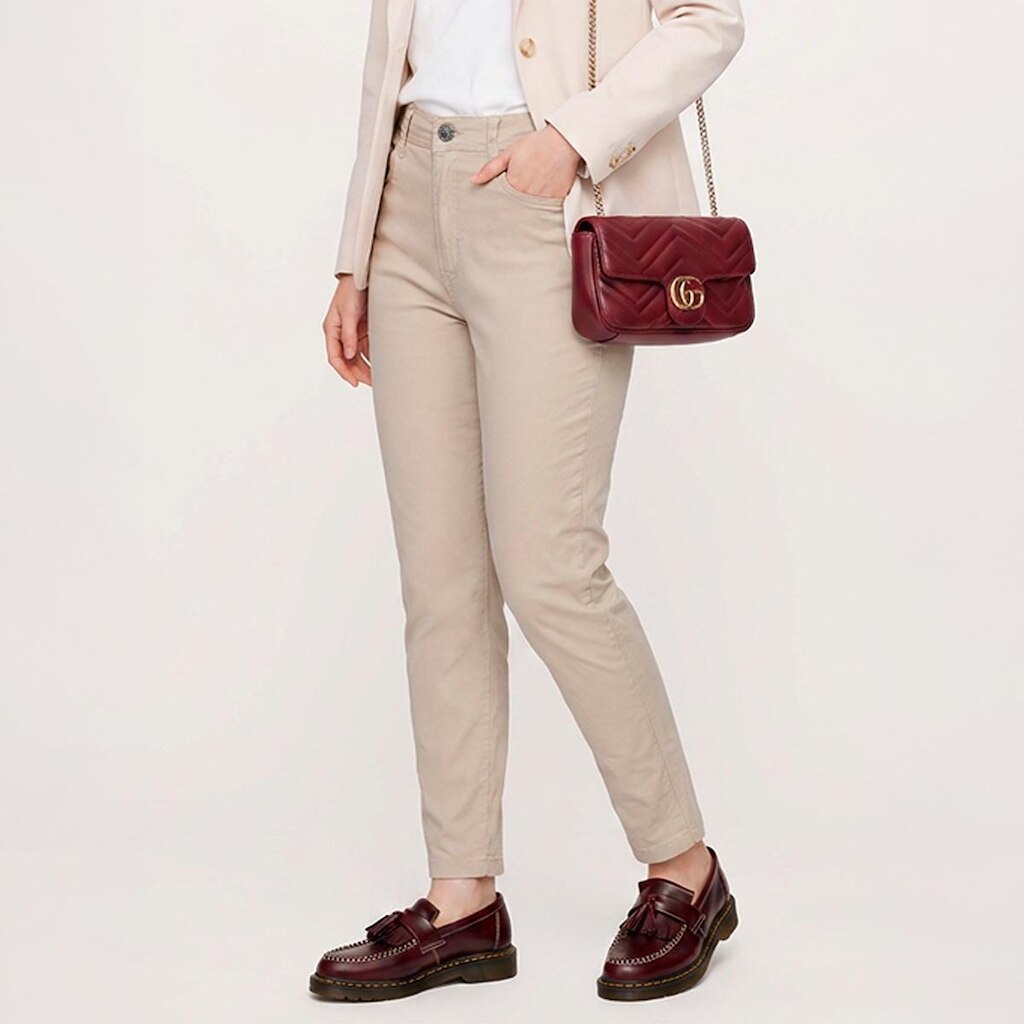 Calça Feminina Cintura Alta Skinny com Elastano Sarja Ajuste Perfeito