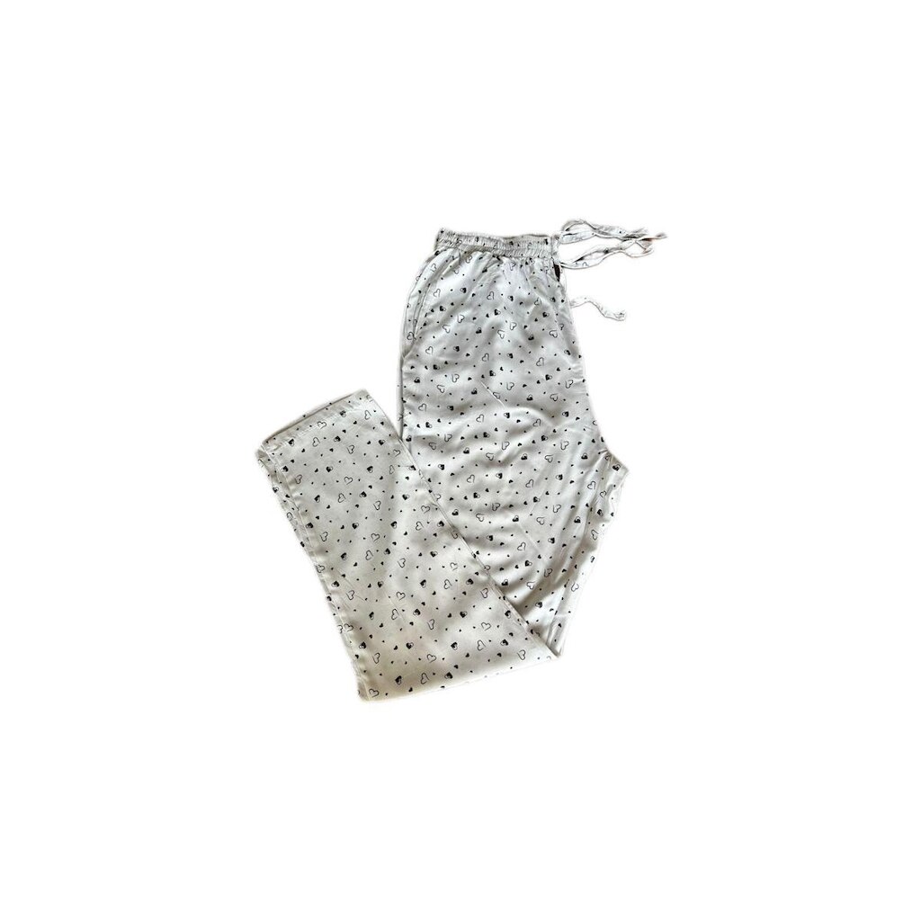 Calça Feminina Com Bolsos Na Frente Na Viscose Estampada