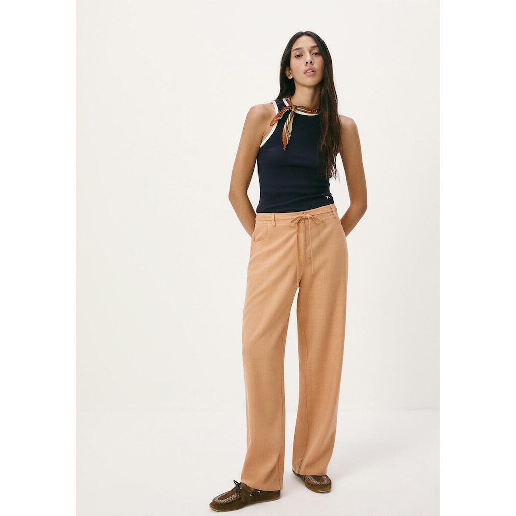 Calça Feminina Em Liocel Lavado