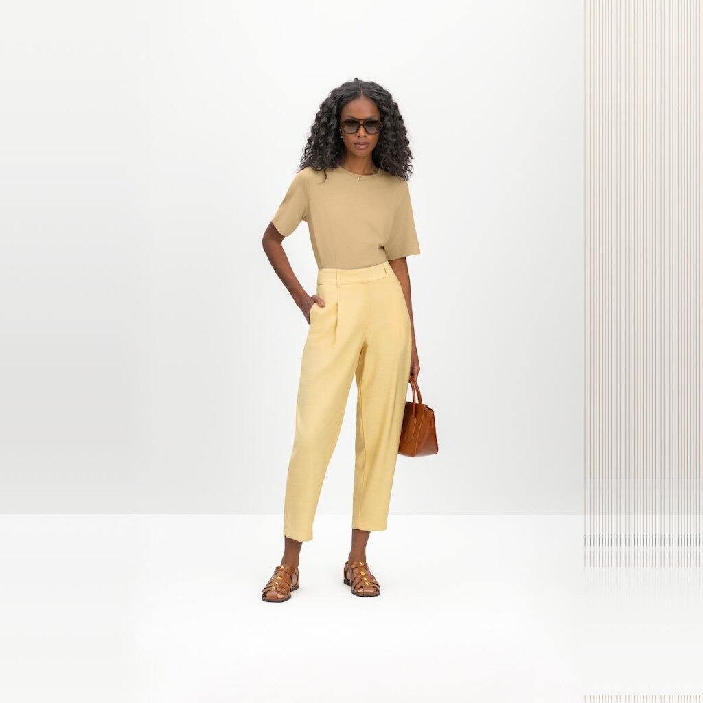 Calça feminina em viscose Essendi