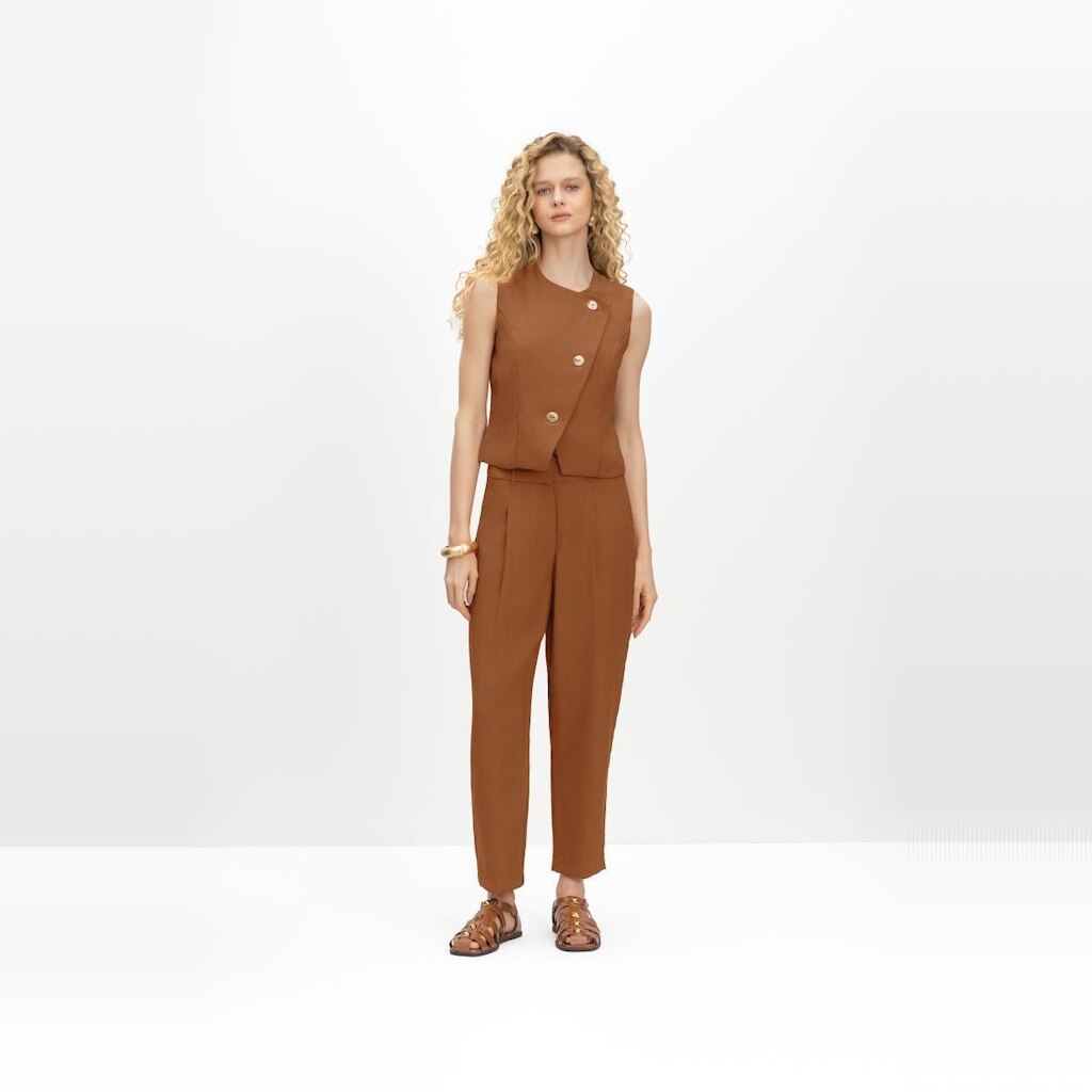 Calça feminina em viscose Essendi