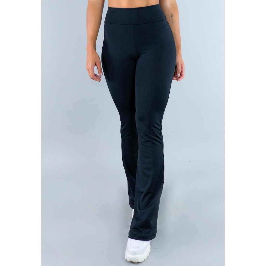 Calça Feminina Flare Estampada Pantalona Cintura Alta Mvb Modas