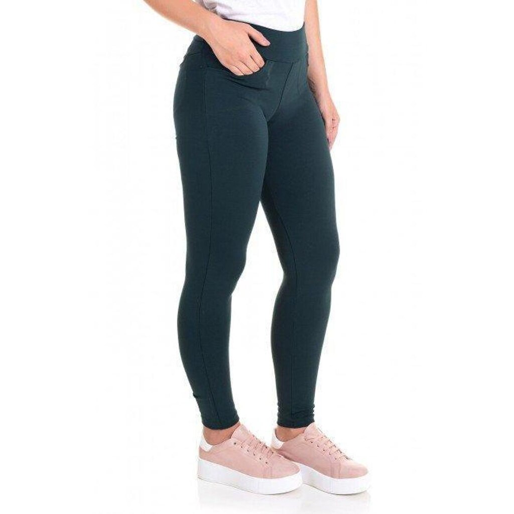 Calça Feminina Legging em Suplex Pettenati com Bolsos