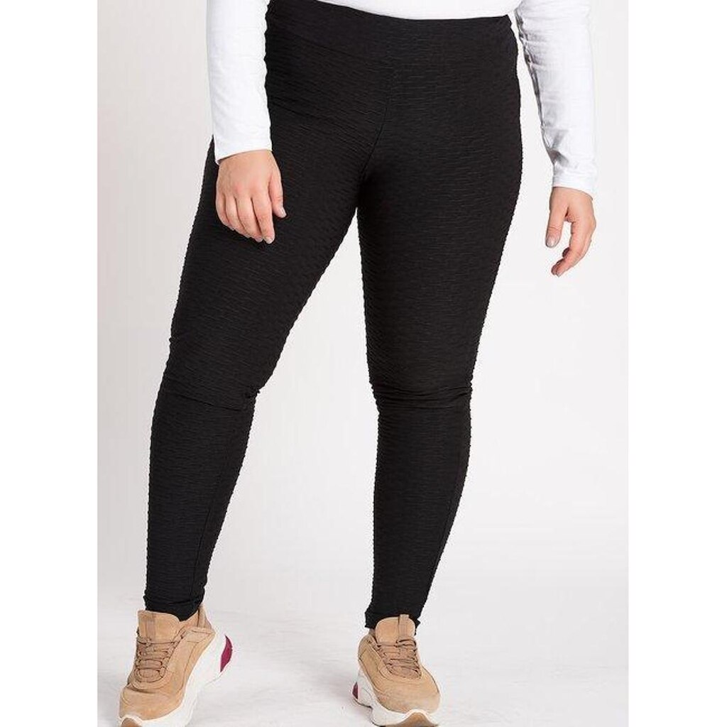 Calça Feminina Legging Plus Size Malha Favo - Serena