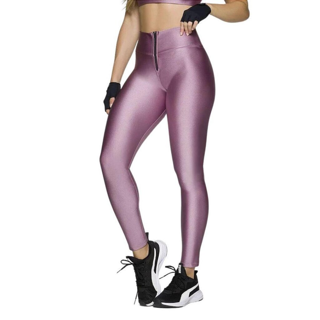 Calça Feminina Legging Selene Com Ziper