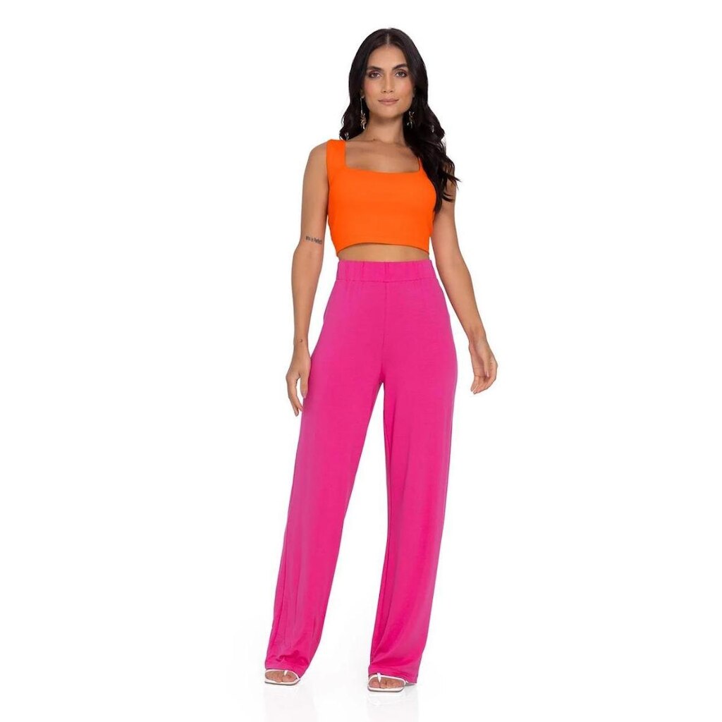 Calça Feminina Molecotton Viscose Básica