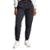 Calça Feminina Moletom Flanelada Slim Bolsos Cordão Algodão - Chumbo