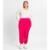 Calça Feminina Plus Size Em Plush Secret Glam Rosa - Rosa