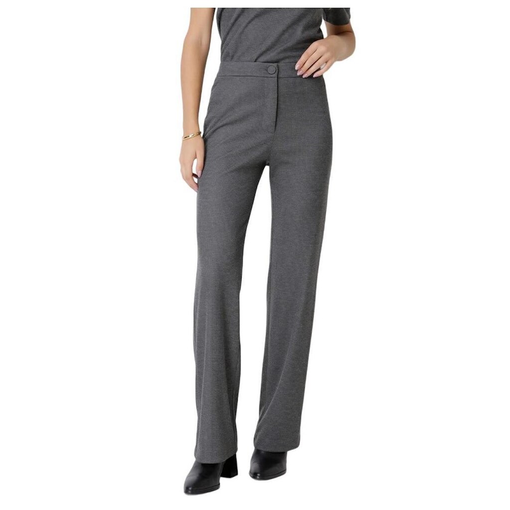 Calça Feminina Seiki Reta Pied Poule