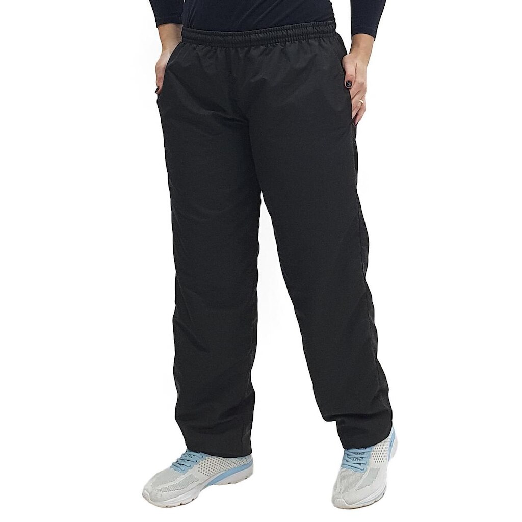 Calça Feminina Tactel Forrada P M G Gg G1 G2 G3 G4 Quentinha