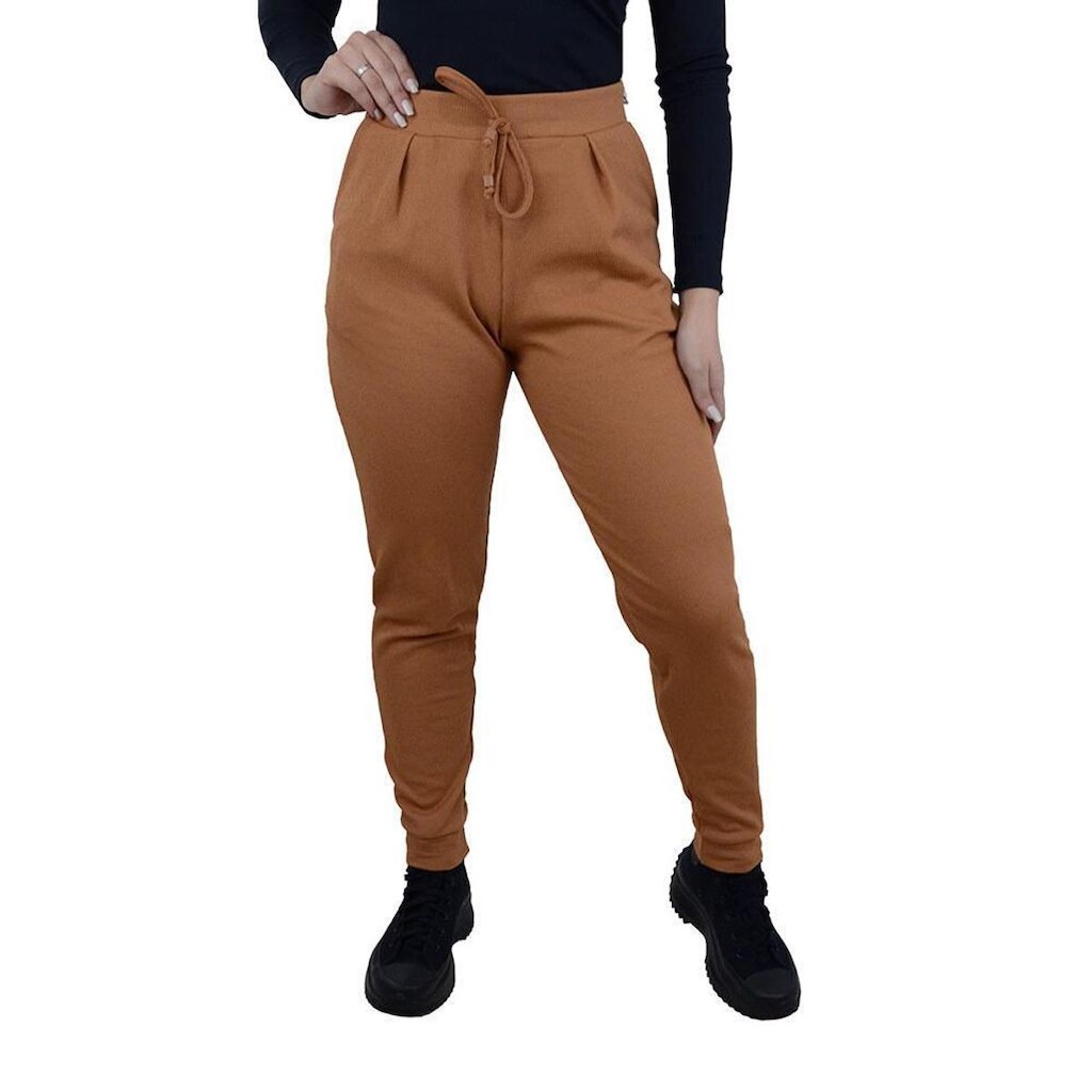 Calça Feminina Upman Jogger Thermo Canelado