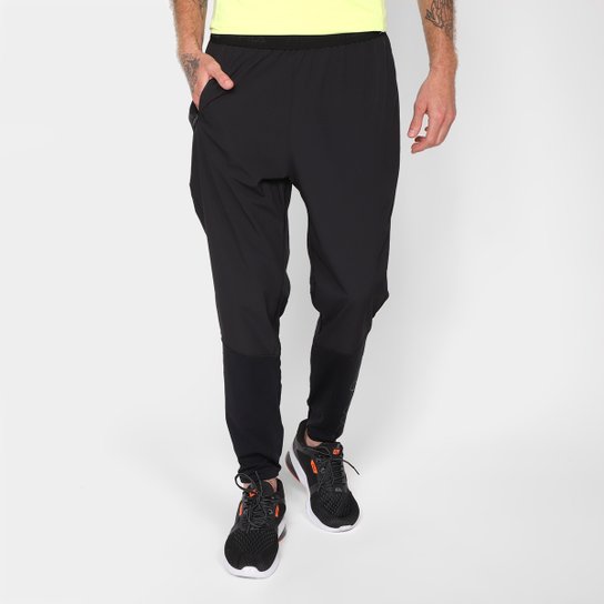 Calça Fila Jogging Masculina - Preto Menor preço em Calça Fila Jogging Masculina - Preto