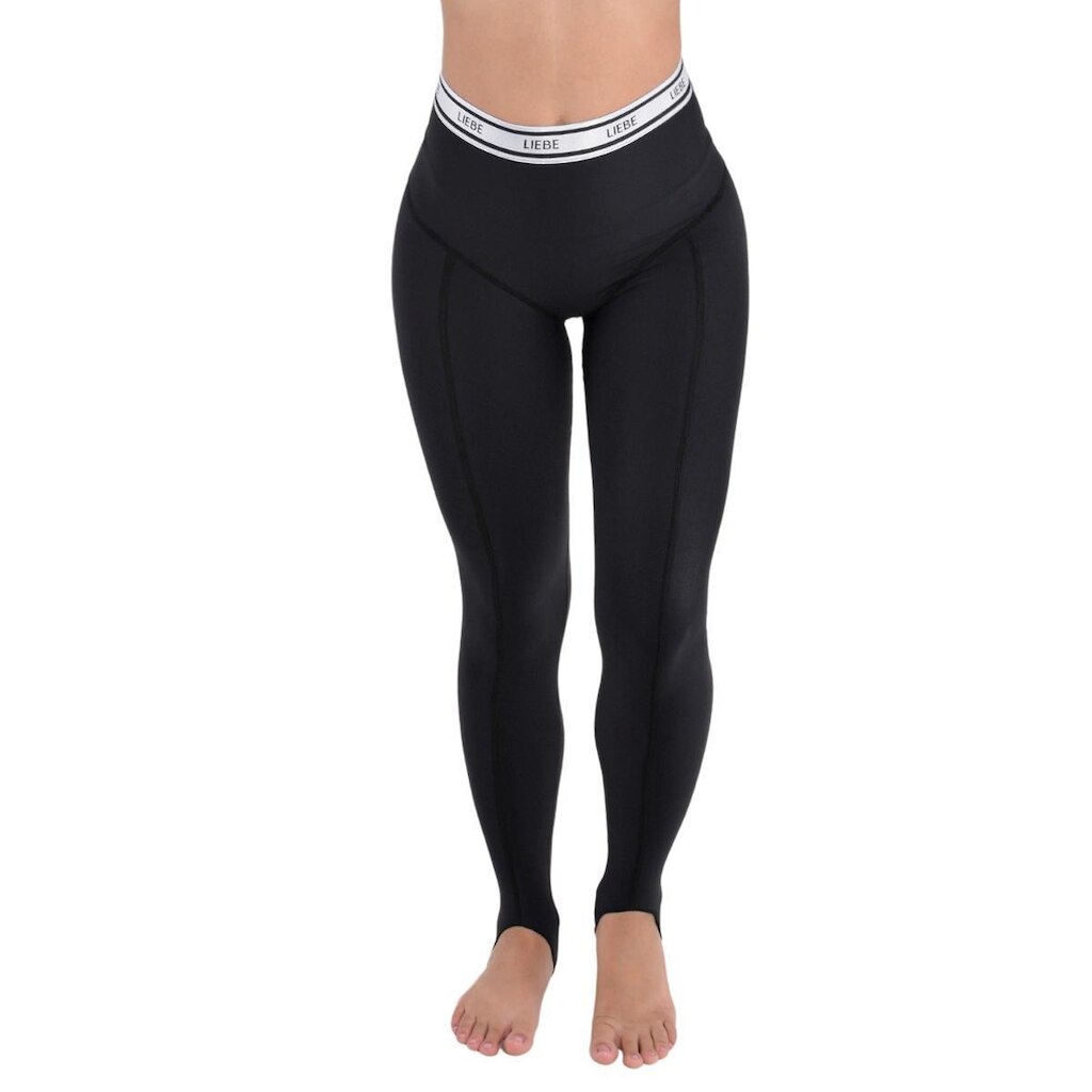 Calça fitness em tecido Emana e compressão feminino Liebe