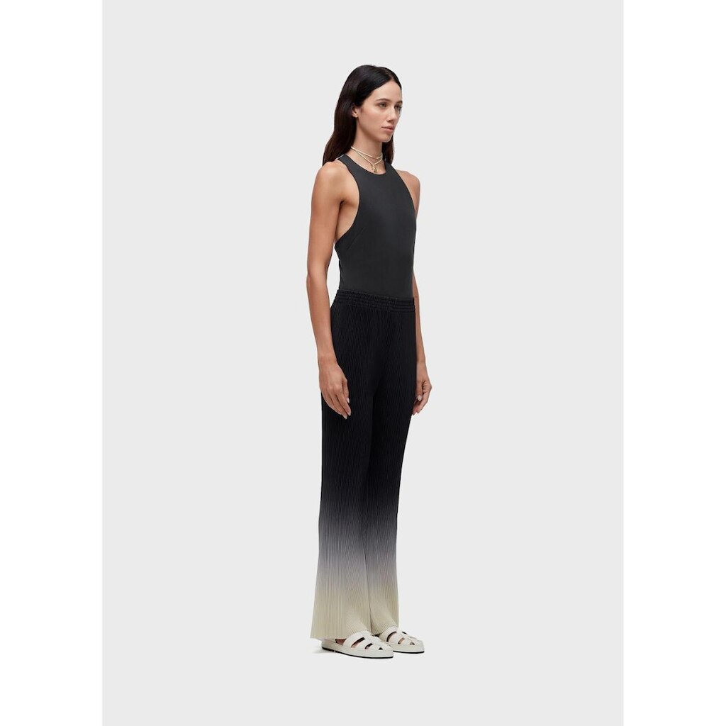 Calça flare plisse degradê OSKLEN