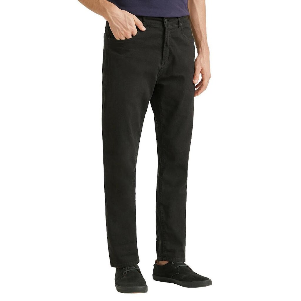Calça Foxton Masculina Sarja Oscar Preta