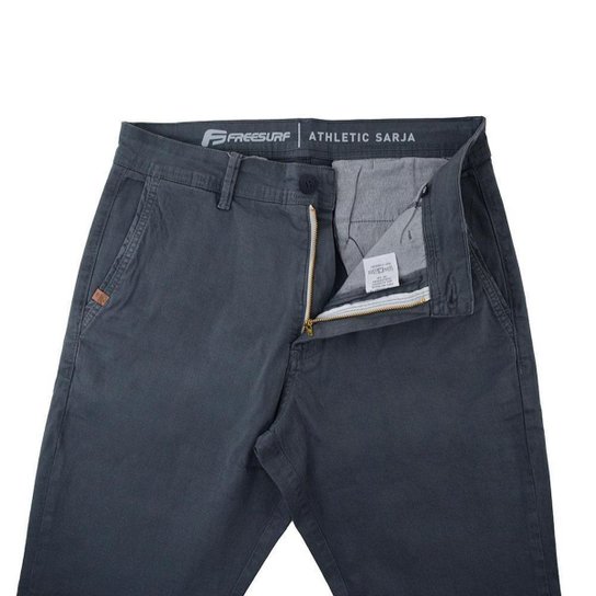 Calça Freesurf Athletic Sarja Slim Masculina