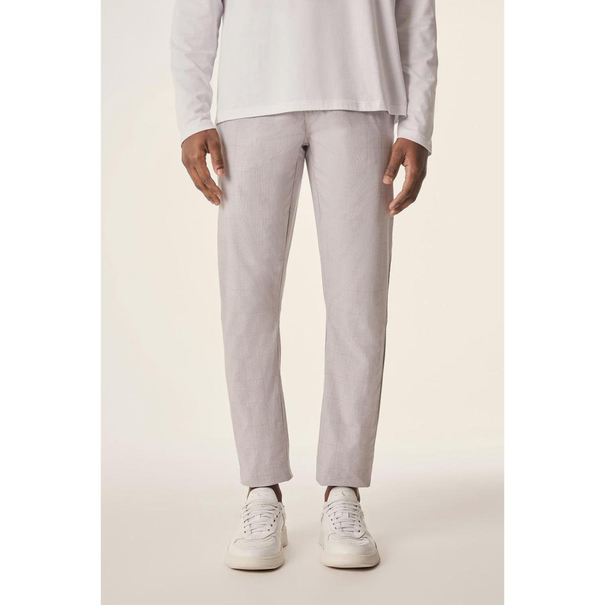 calça principe de gales feminino