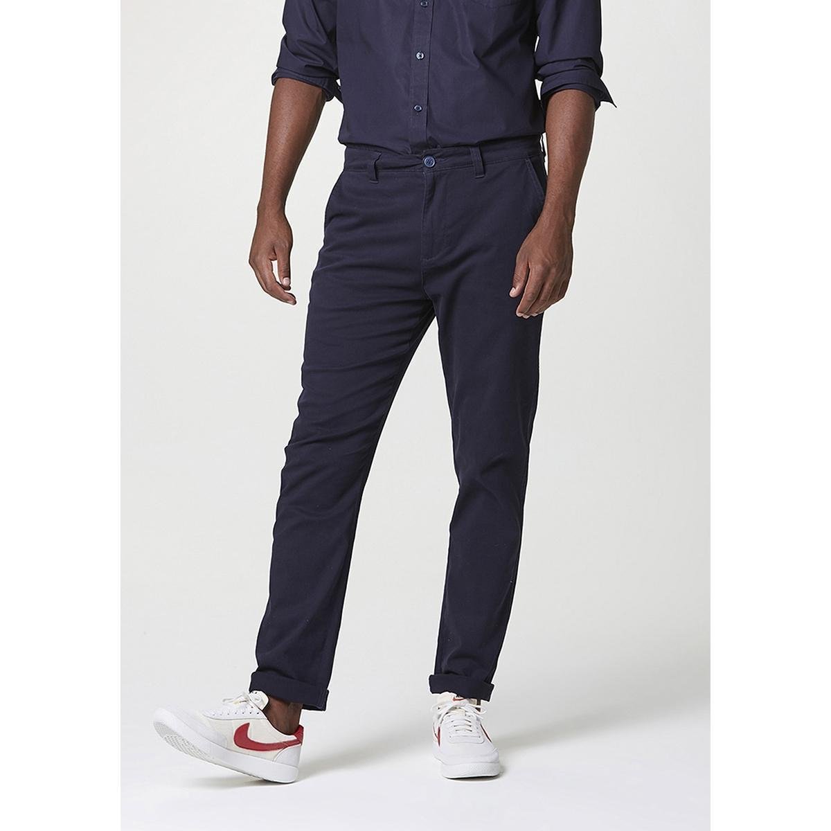 Calça Hering Básica Chino Com Elastano Masculina Menor preço em Calça Hering Básica Chino Com Elastano Masculina