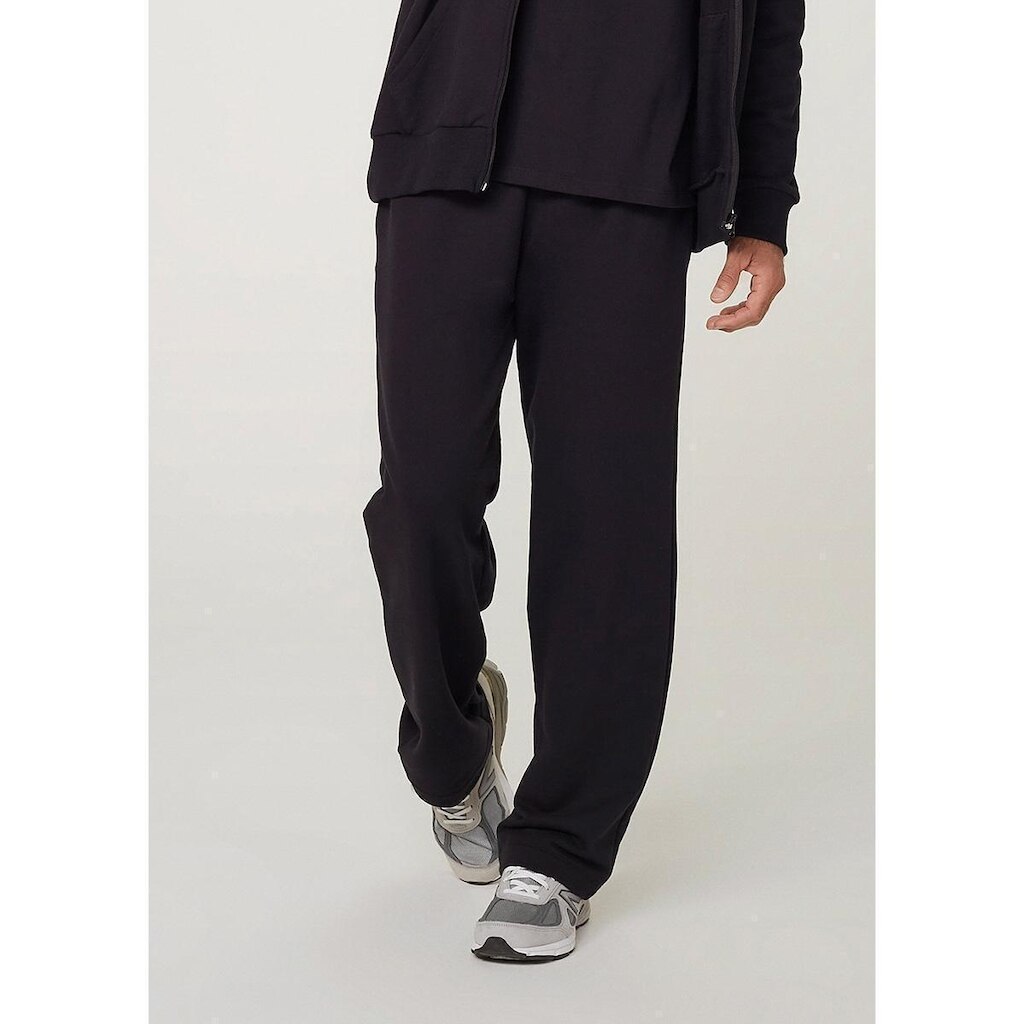 Calça Hering Básica Reta Em Moletom Peluciado Masculina