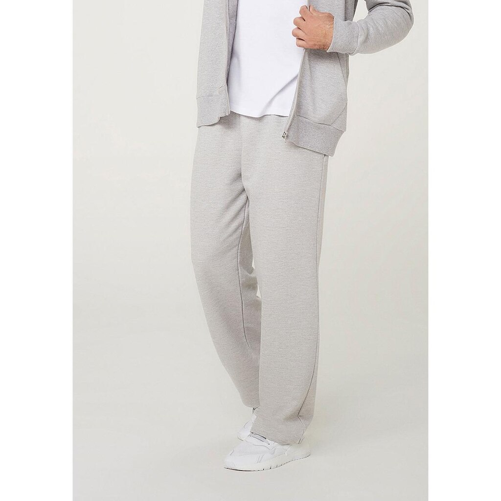 Calça Hering Básica Reta Em Moletom Peluciado Masculina