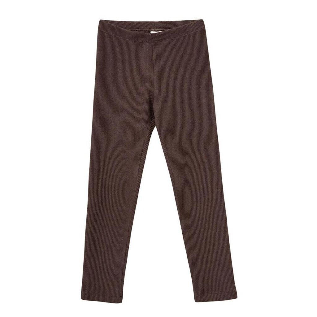 Calça Hering Legging Infantil Em Ribana Canelada