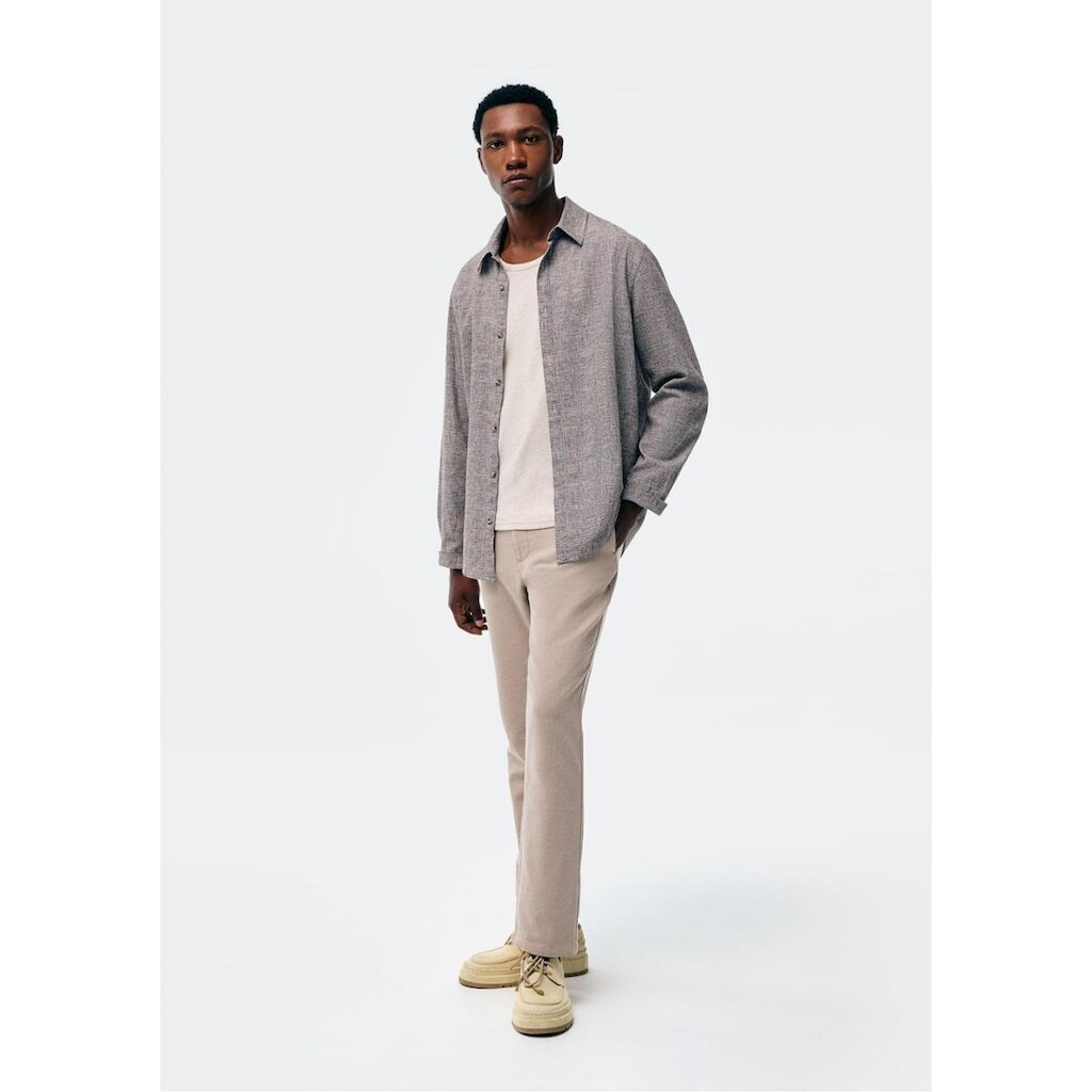 Calça Hering Reta Texturizada Masculina