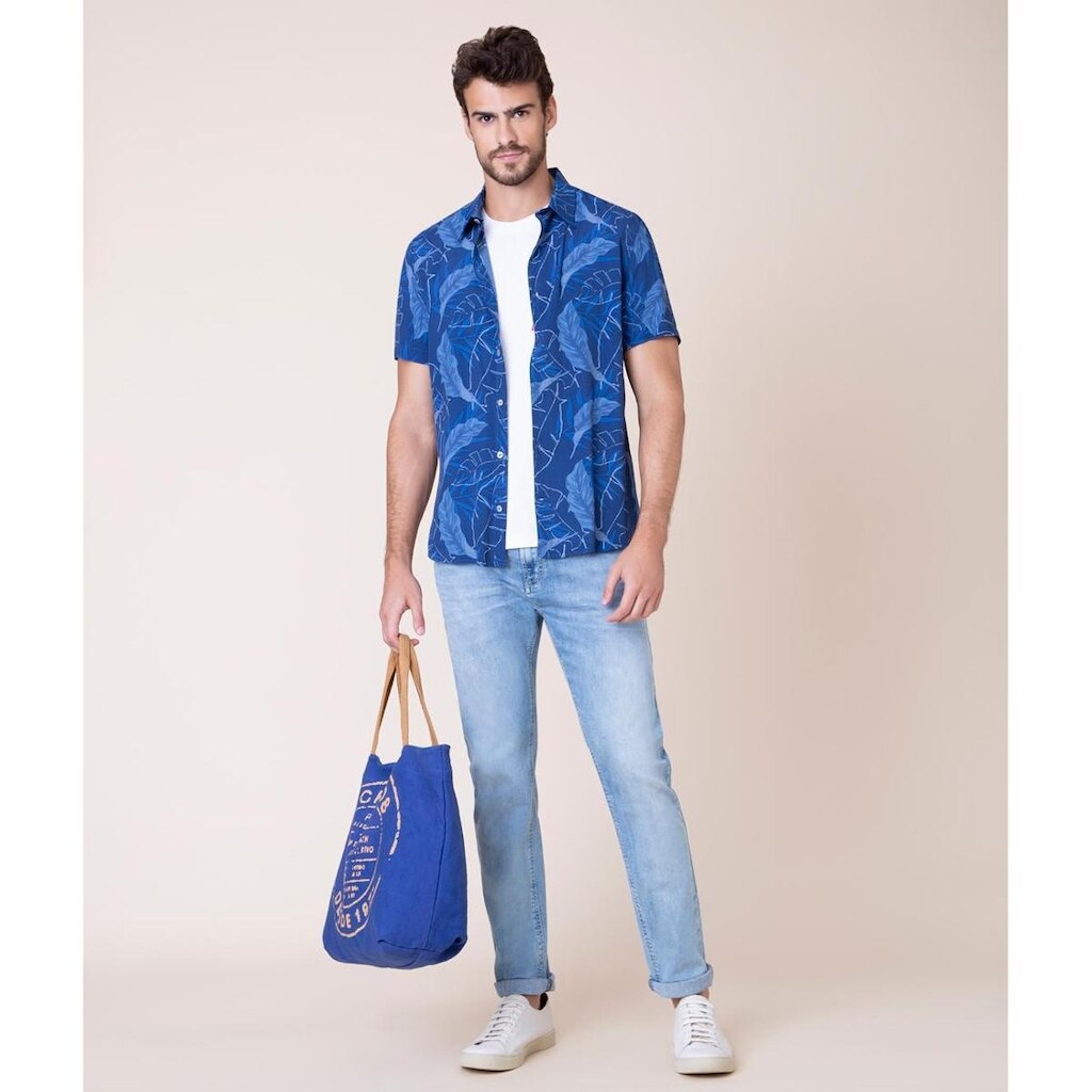 Calça High Confort Blue Custom Tuca Lav.claro c/ tank e 3d 050
