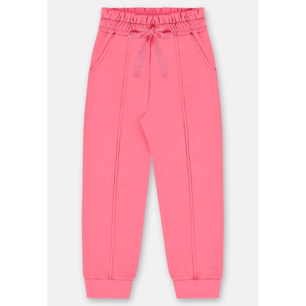 Calça Infantil Feminina em Molecotton Básico Up Baby