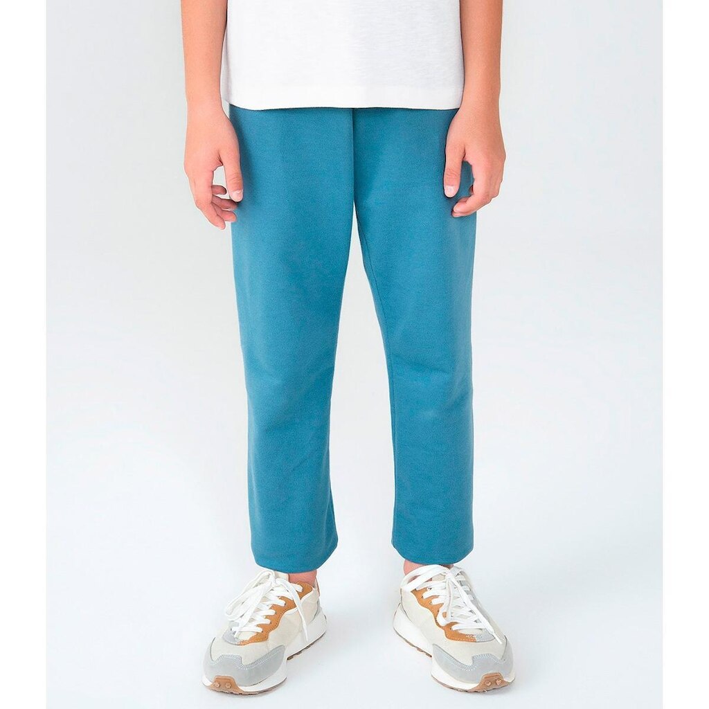 Calça Infantil Hering em Moletom Reta Masculina